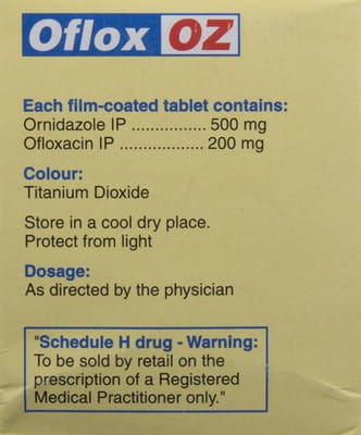 Ofloxa Oz Strip Of 10 Tablets