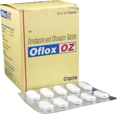 Ofloxa Oz Strip Of 10 Tablets