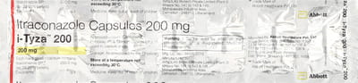 I Tyza 200mg Strip Of 7 Capsules