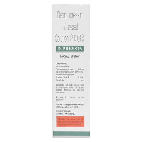D Pressin Bottle Of 5Ml Nasal Spray