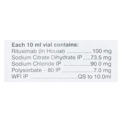 Rituxirel 100mg Vial Of 10ml Injection
