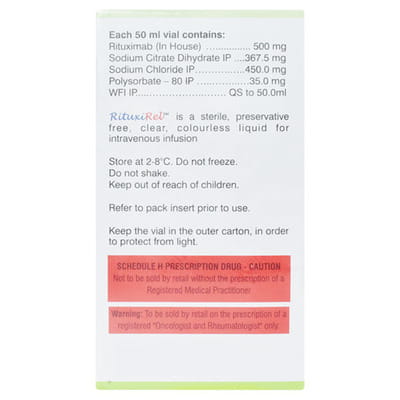 Rituxirel 500mg Vial Of 50ml Injection
