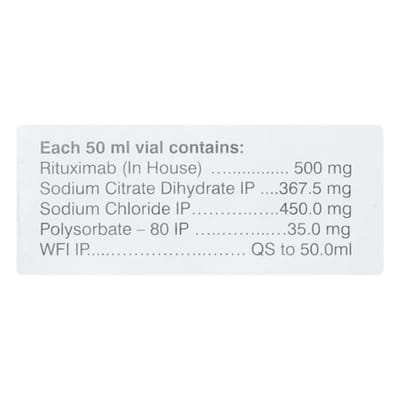 Rituxirel 500mg Vial Of 50ml Injection