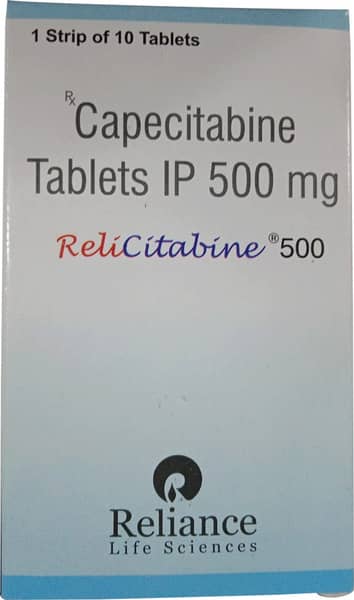 Relicitabine 500mg Strip Of 10 Tablets