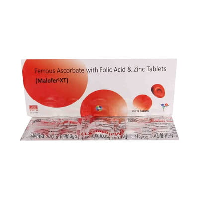 Malofer Xt Strip Of 10 Tablets