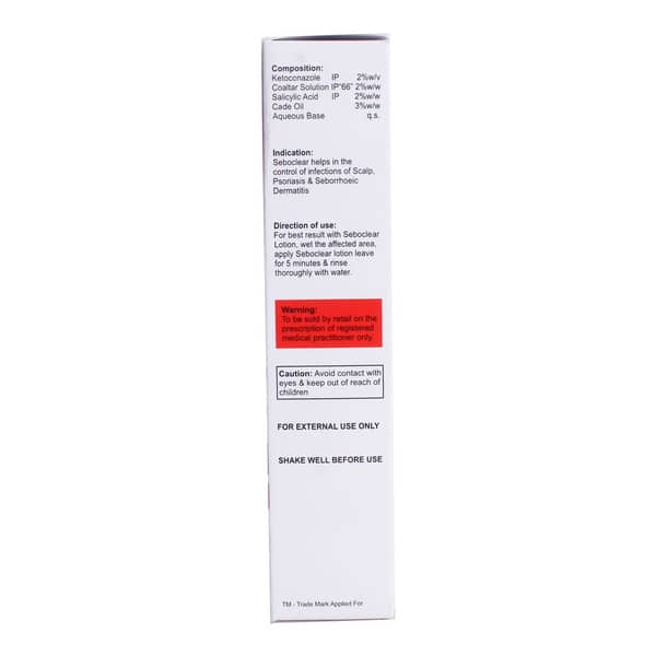 Seboclear Bottle Of 50Ml Lotion