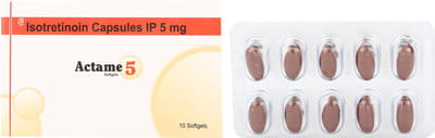 Actame 5mg Strip Of 10 Capsules