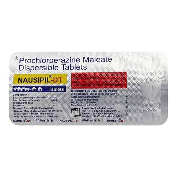 Nausipil Dt Strip Of 10 Tablets