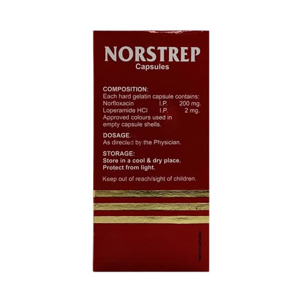 Norstrep Strip Of 10 Capsules