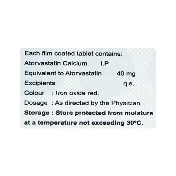 Atorday 40Mg Strip Of 10 Tablets