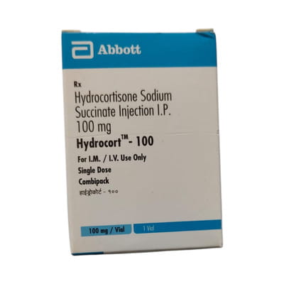 Hydrocort 100mg Dry Vial Of 1 Powder For Injection