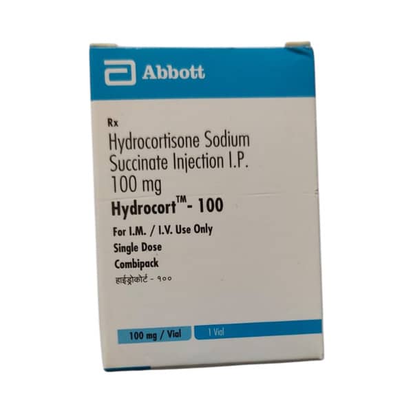 Hydrocort 100mg Dry Vial Of 1 Powder For Injection