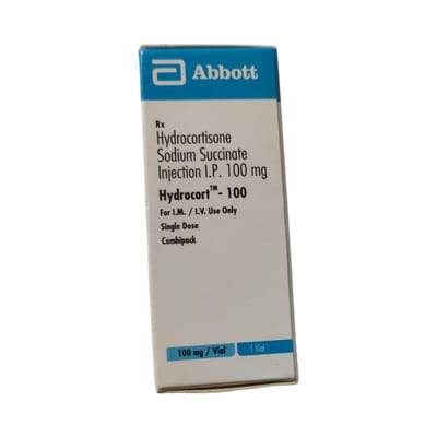 Hydrocort 100mg Dry Vial Of 1 Powder For Injection