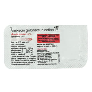 Amikamac 500Mg Injection (Torque)