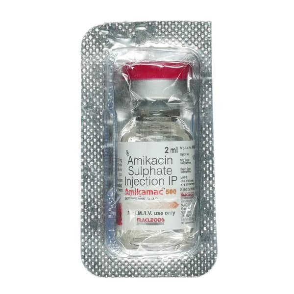 Amikamac 500Mg Injection (Torque)