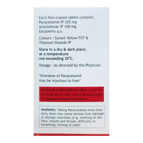 Aceflam P Strip Of 10 Tablets (Salud)