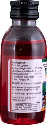 New Torex Junior Bottle Of 60ml Syrup