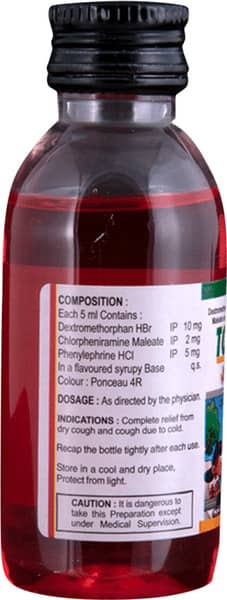 New Torex Junior Bottle Of 60ml Syrup