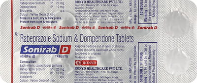 Sonirab D Strip Of 10 Tablets