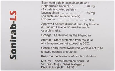 Sonirab Ls Strip Of 10 Capsules