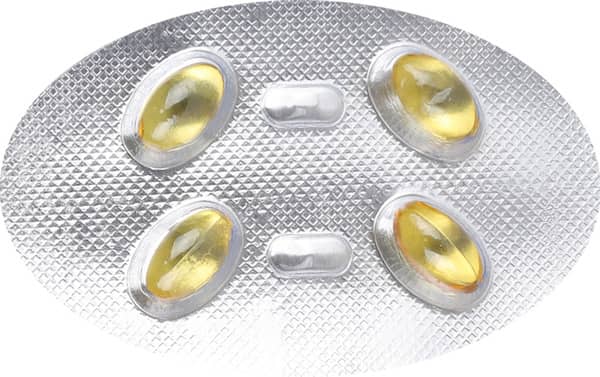 Goldcal D3 60k Strip Of 4 Softgel Capsules
