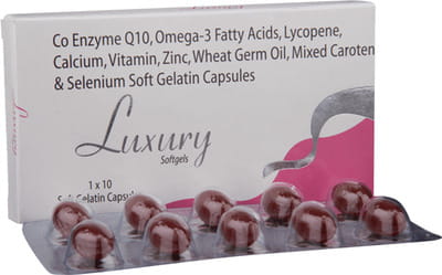 Luxury Strip Of 10 Softgel Capsules