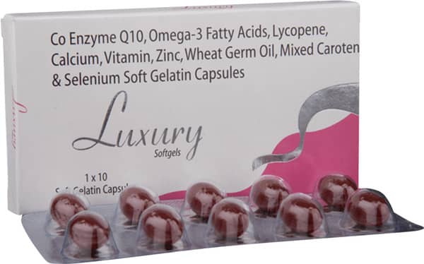 Luxury Strip Of 10 Softgel Capsules