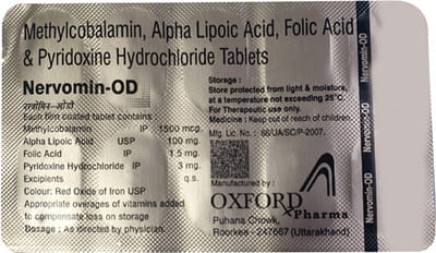 Nervomin Od Strip Of 10 Tablets