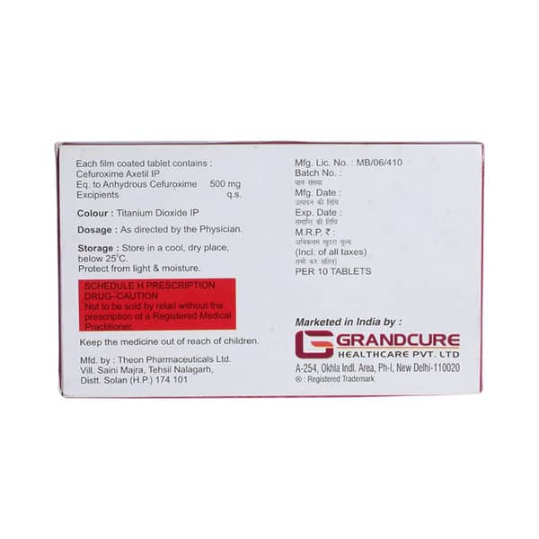 Clasitil 500Mg Strip Of 10 Tablets
