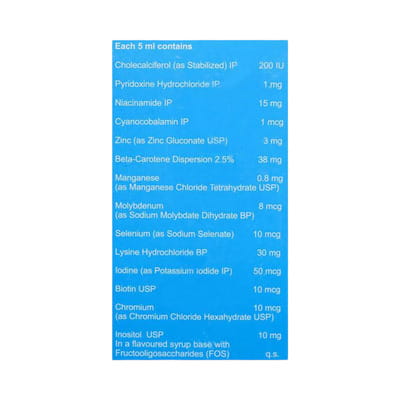 Britakid Mixed Fruit Flavour Bottle Of 150ml Suspension