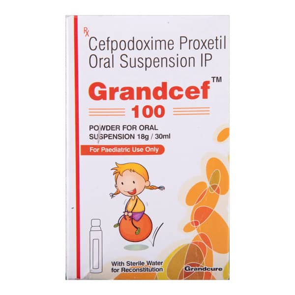 Grandcef 100Mg Dry Syrup 30Ml