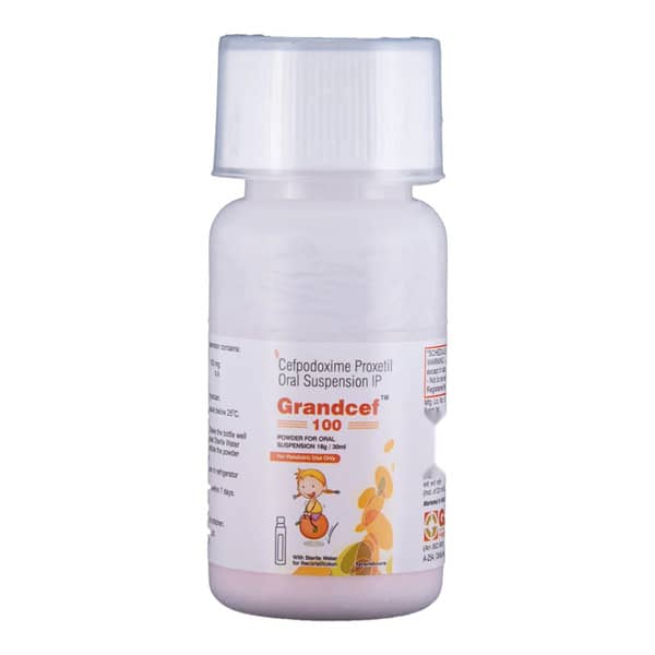 Grandcef 100Mg Dry Syrup 30Ml