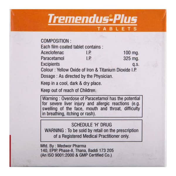 Tremendus Plus Strip Of 10 Tablets