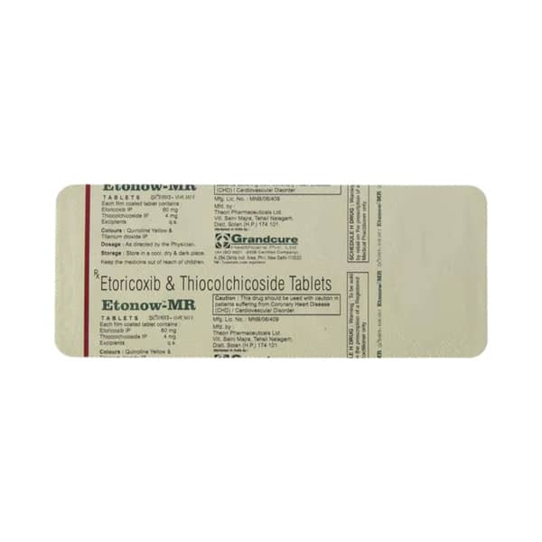 Etonow Mr Strip Of 10 Tablets