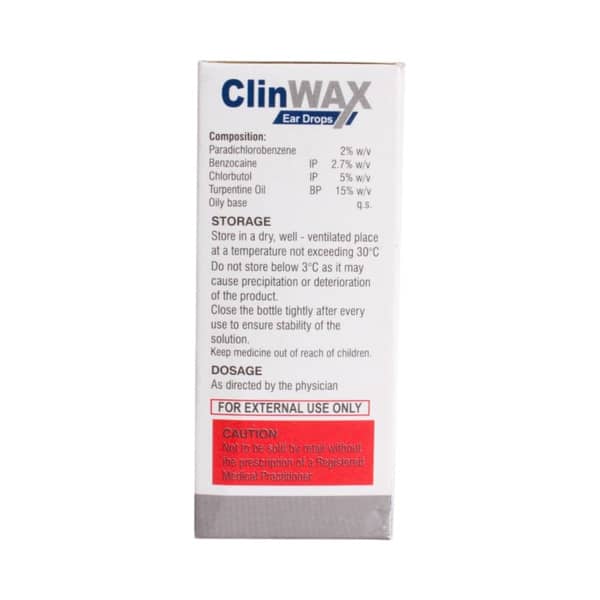 Clinwax Ear Drops