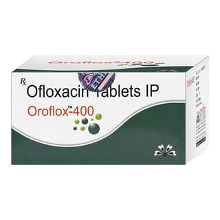 Oroflox 400Mg Strip Of 10 Tablets