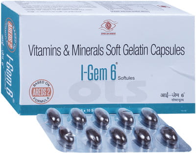 I Gem 6 Strip Of 10 Capsules