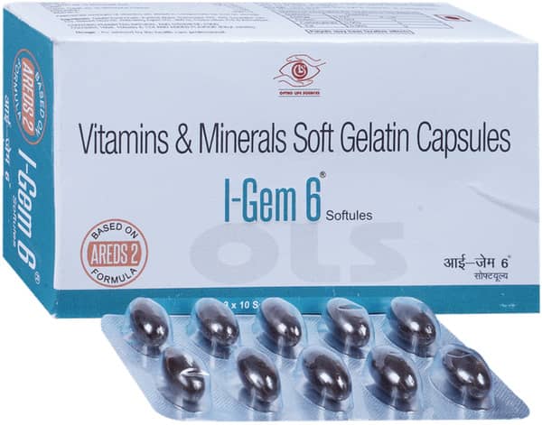 I Gem 6 Strip Of 10 Capsules