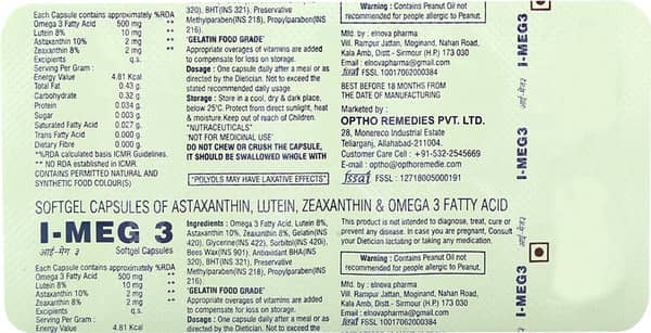 I Meg 3 Strip Of 10 Capsules