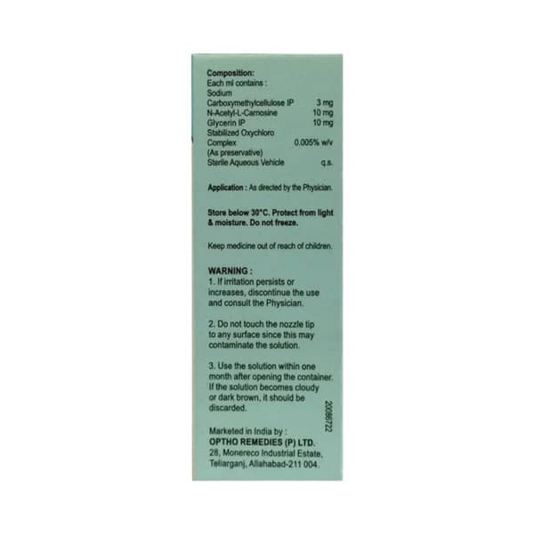 Lubrinac Bottle Of 10Ml Eye Drops