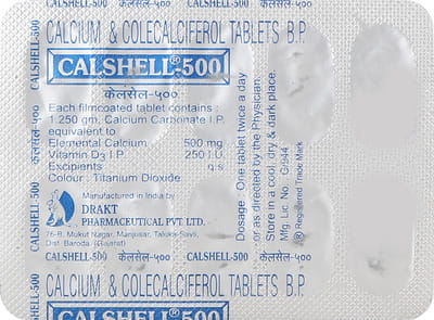 Calshell 500mg Tablet