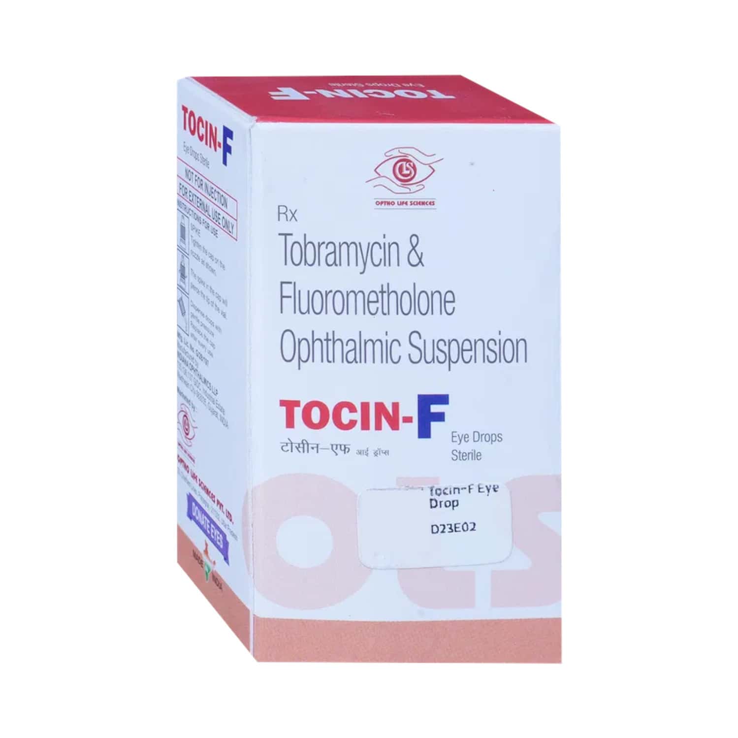 Tocin F Bottle Of 5ml Eye Drops: Uses, Side Effects, Price & Dosage ...