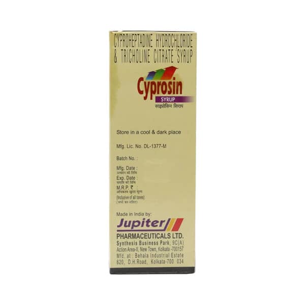 Cyprosin Bottle Of 200Ml Syrup