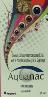 Aquanac Bottle Of 10Ml Eye Drops