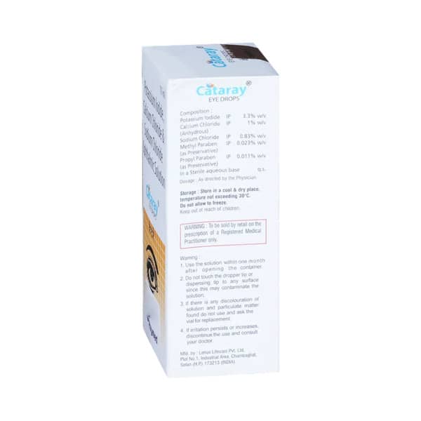Cataray Bottle Of 10ml Eye Drops