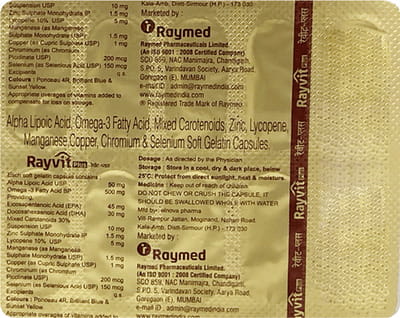 Rayvit Plus Strip Of 10 Capsules