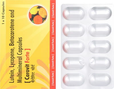 Carovit Forte Strip Of 10 Capsules