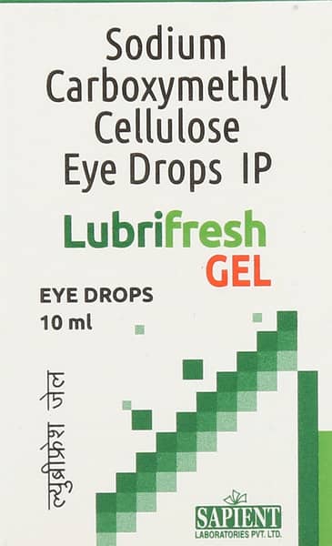 Lubrifresh Gel 1% Bottle Of 10ml Eye Drops