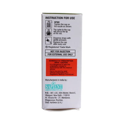 Mlobe 0.5% Bottle Of 5ml Eye Drops