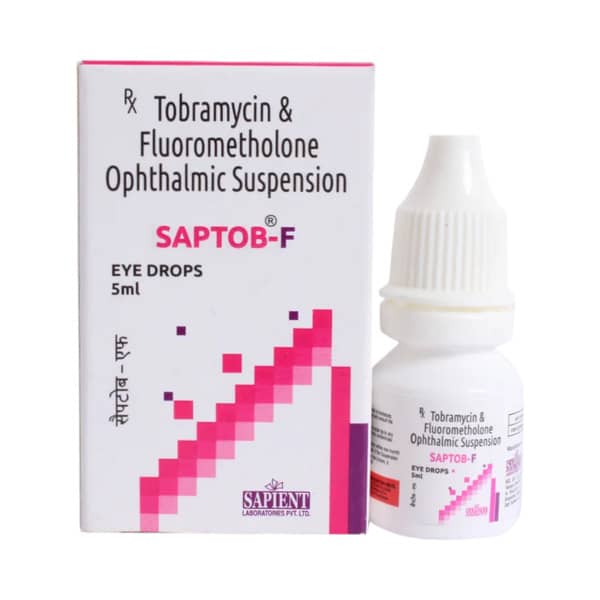 Saptob F Bottle Of 5Ml Eye Drops